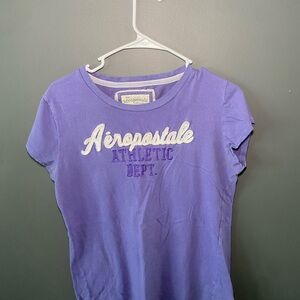Aeropostale Lavender Athletic Tee